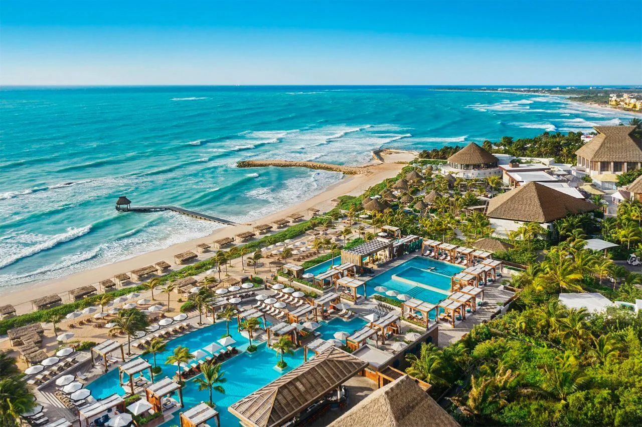 Paisagem associada a Riviera Maya